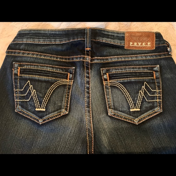 PRVCY Denim - PRVCY dark wash denim five pocket premium jeans 29